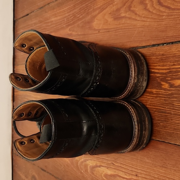 Beckett Simonon Wingtip Boots 9.5 - Picture 4 of 7